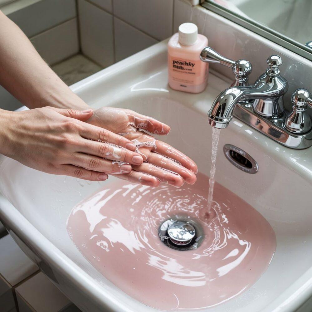 Czyszczenie farby z rąk