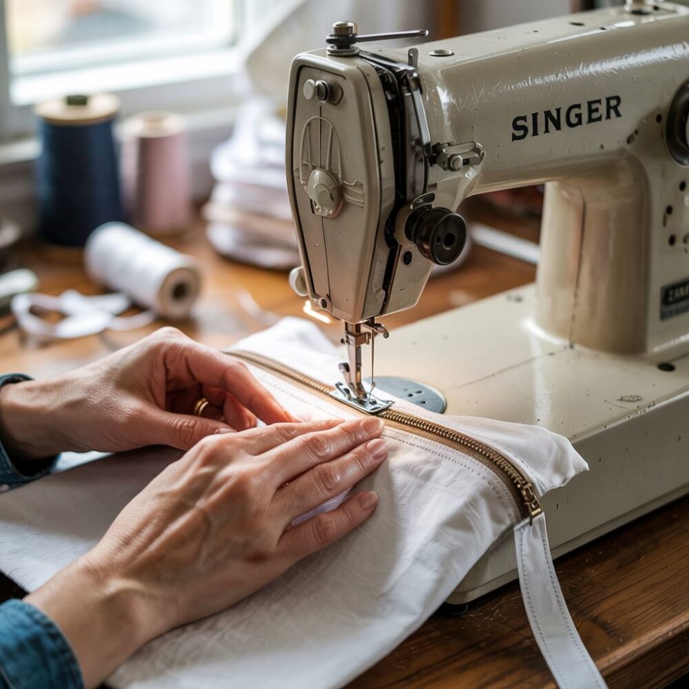 Narzędzia do szycia zamka