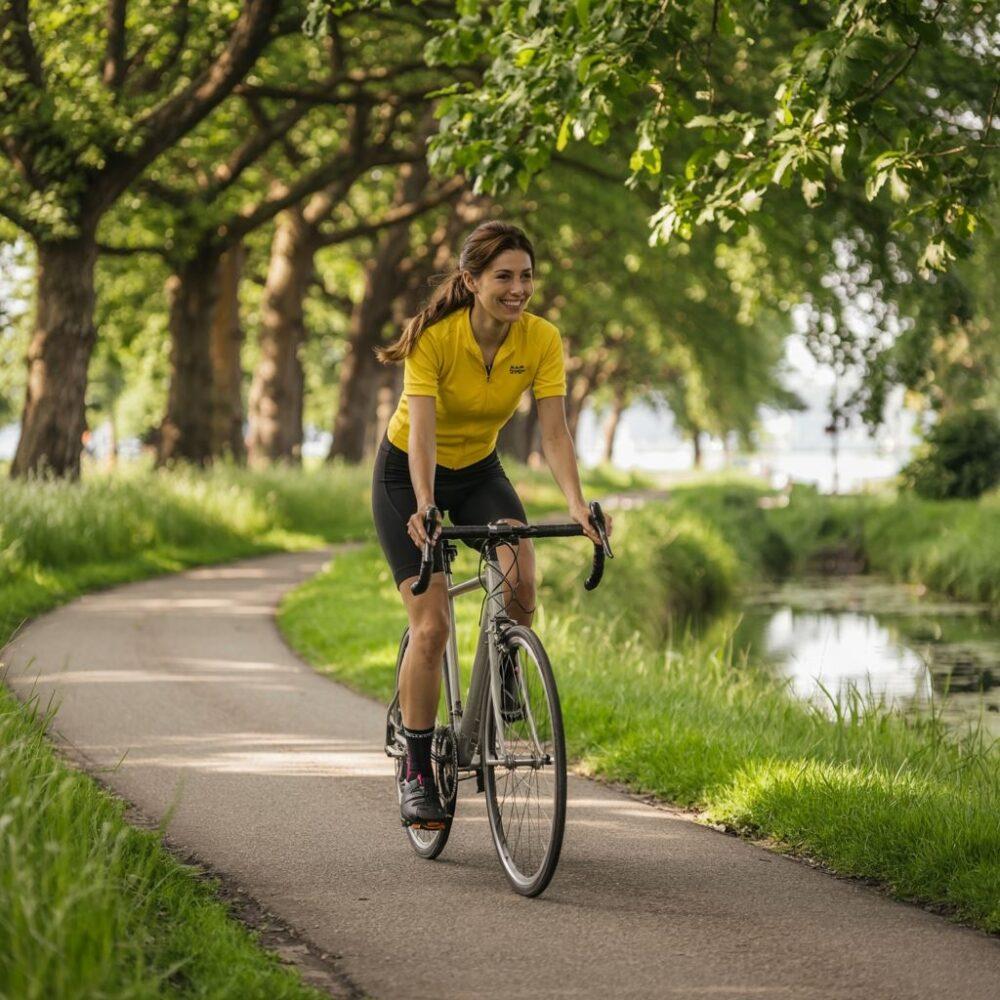 aktywność na rowerze
