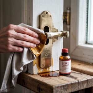 aplikacja oleju na zawias