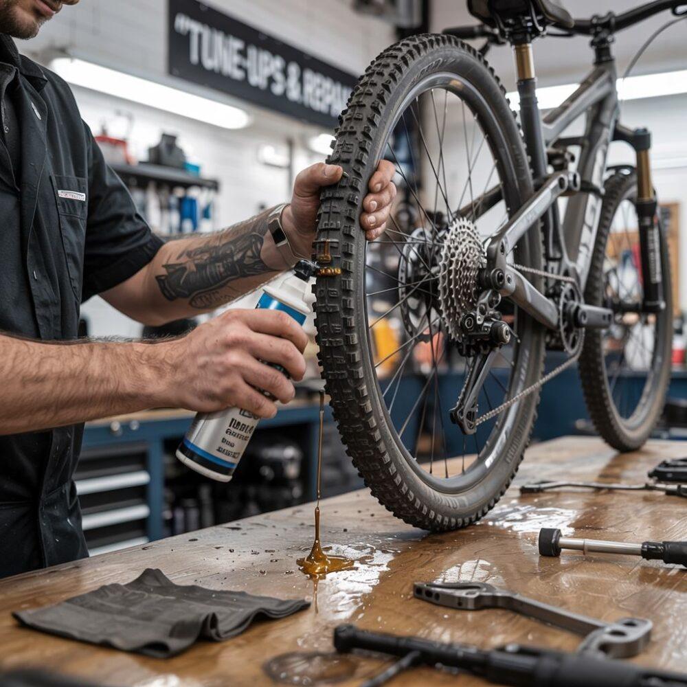 czyszczenie i konserwacja widelca rowerowego