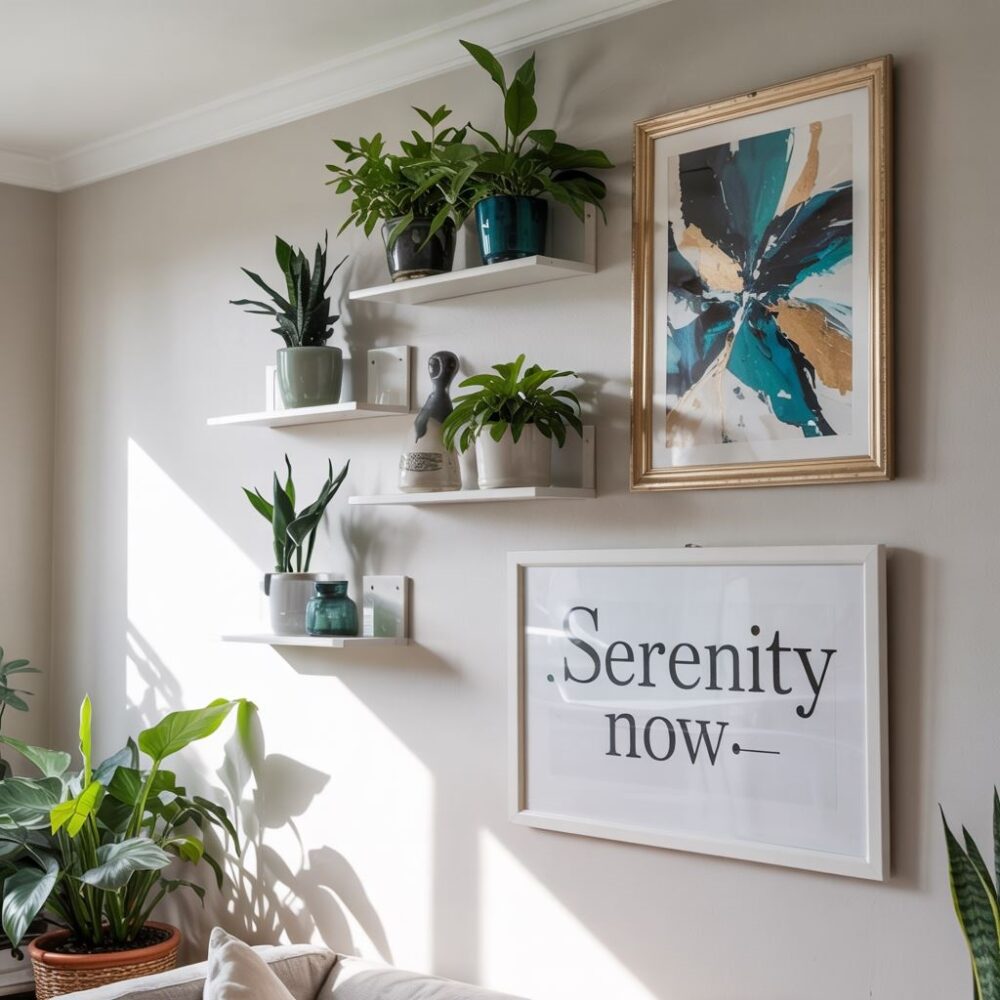 dekoracje ścienne w salonie