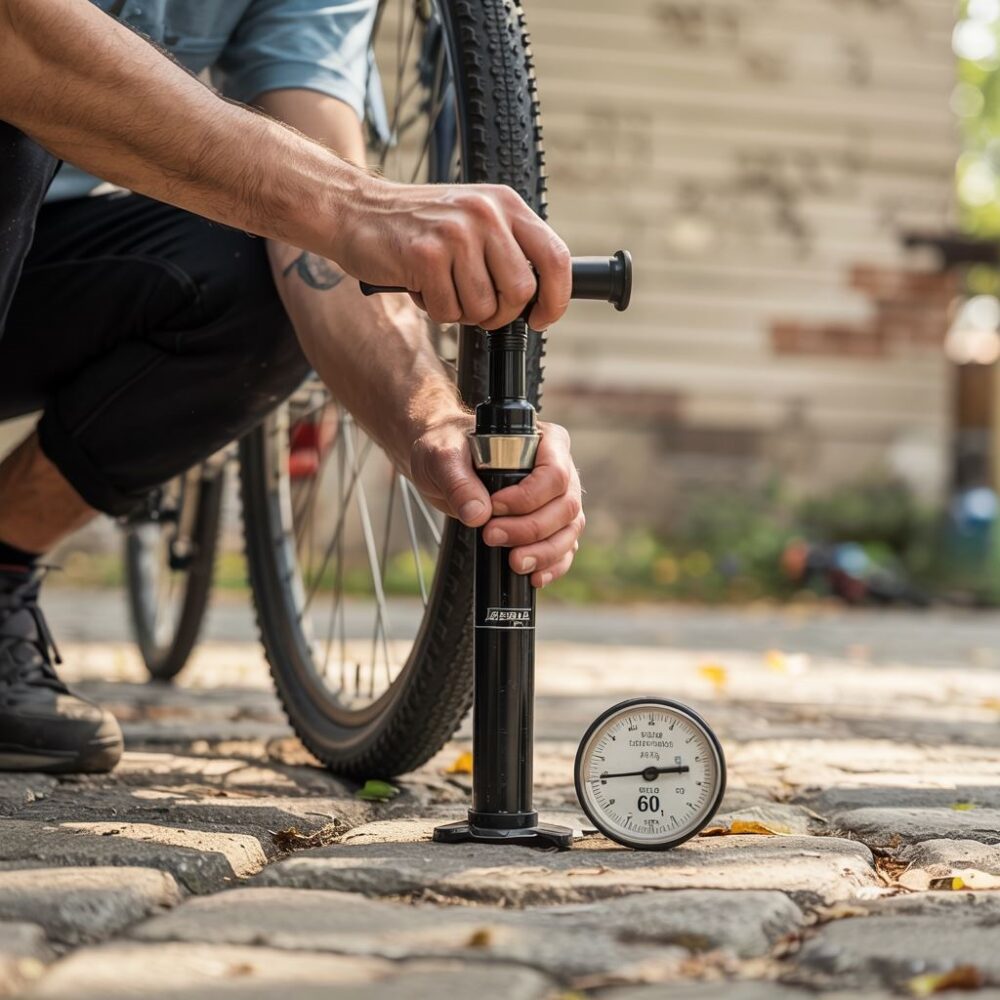 detal rowerowego koła