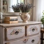 drewniana komoda vintage