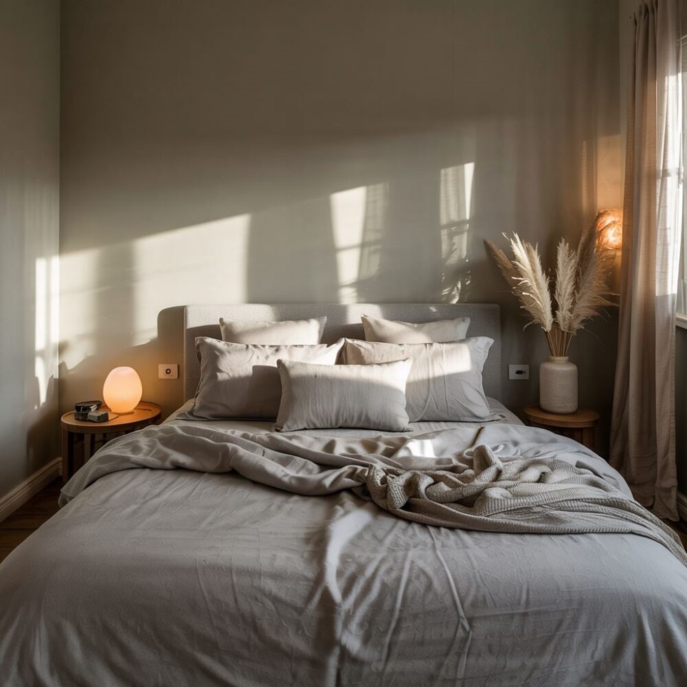 idealne ustawienie łóżka