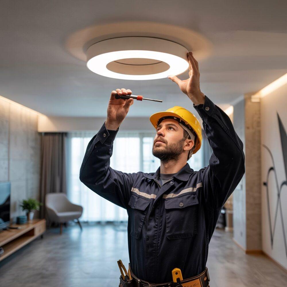 narzędzia do montażu oświetlenia