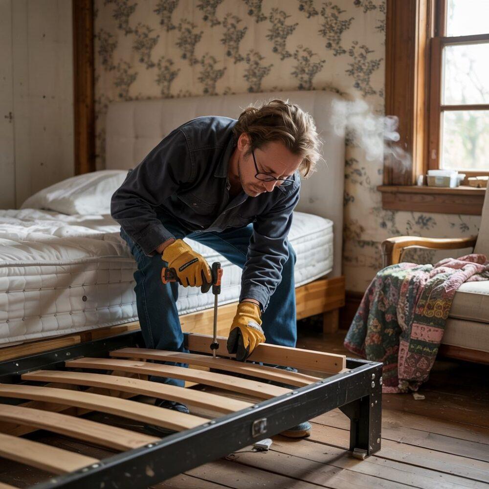 narzędzia do naprawy łóżka