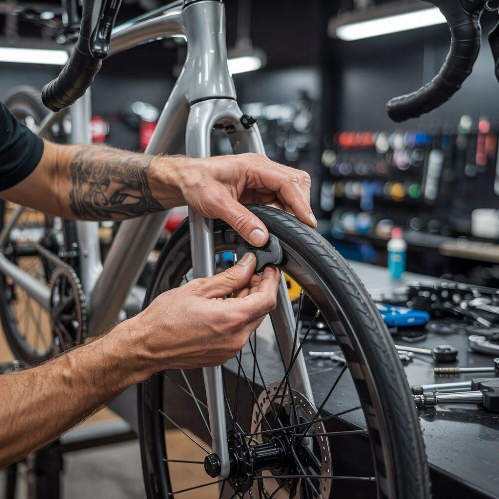 narzędzia do naprawy roweru