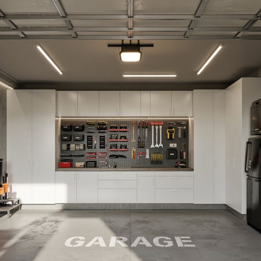 nowoczesne lampy do warsztatu