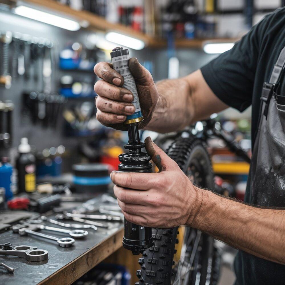 olej do amortyzatora rowerowego