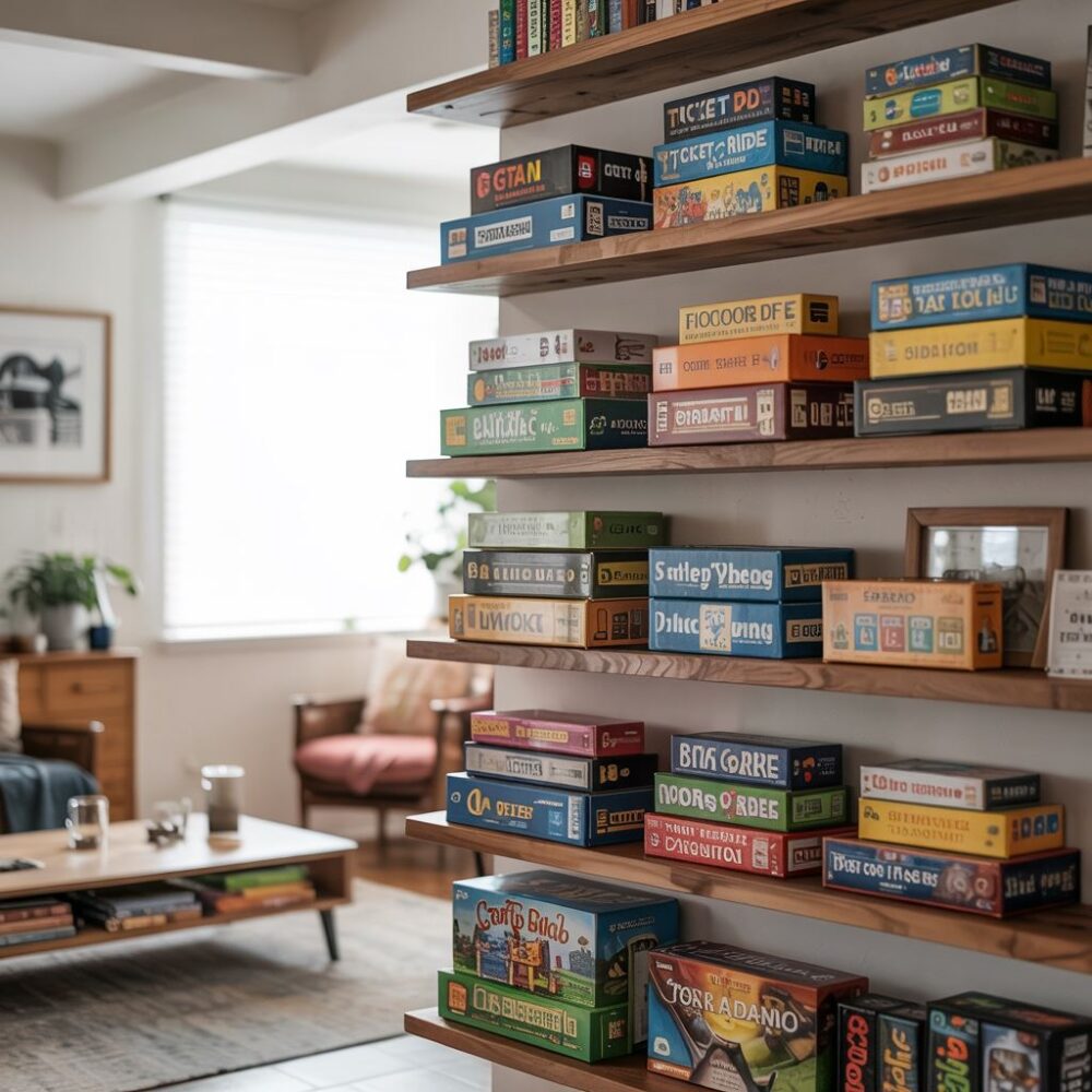 organizacja kolekcji gier