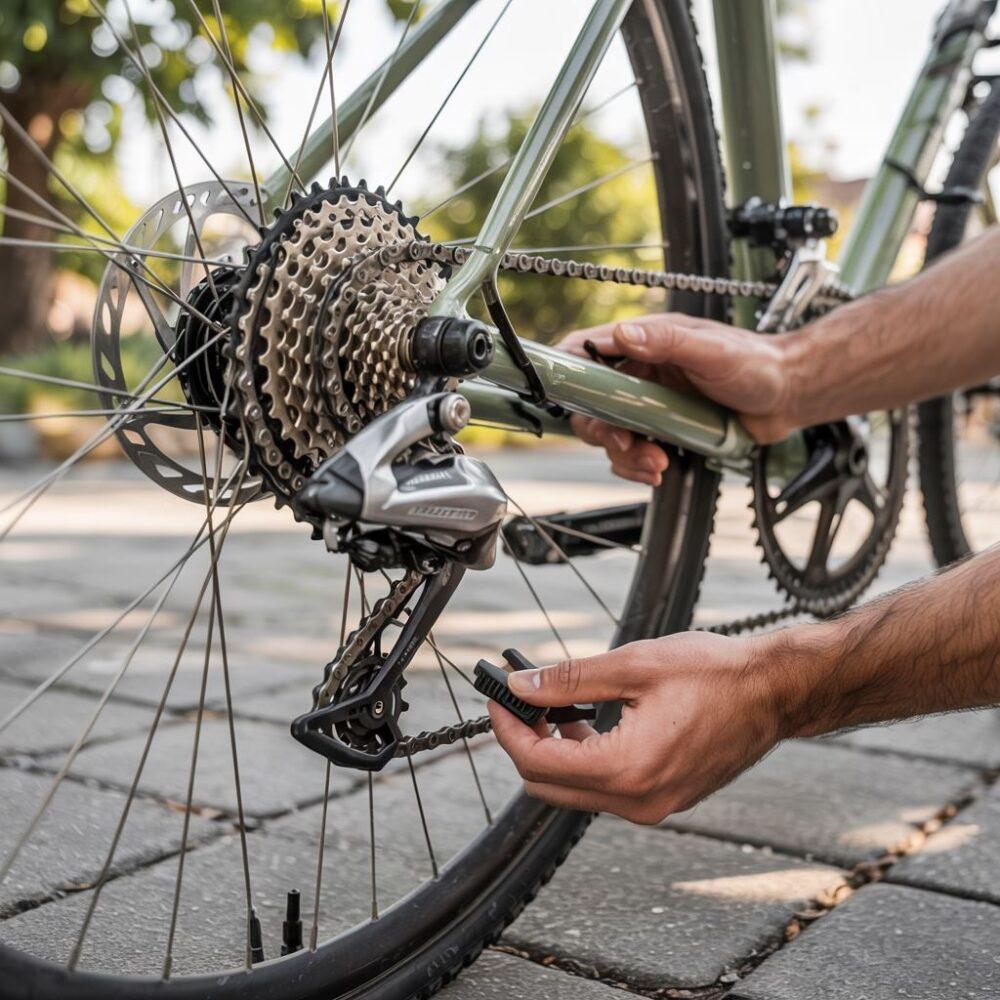 regulacja przerzutek rowerowych