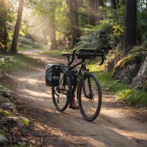 rower z bagażnikiem