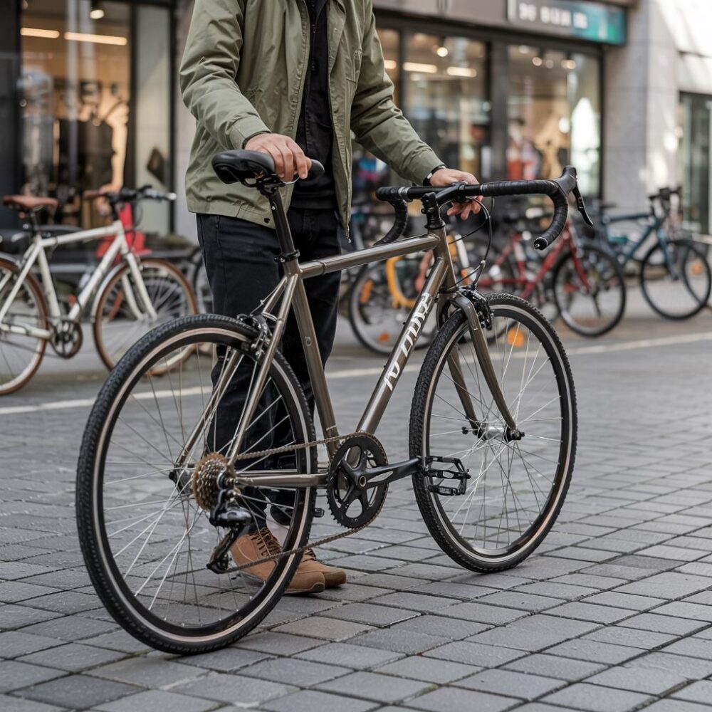 wybór roweru w sklepie